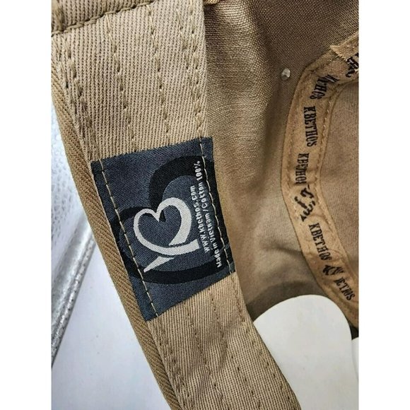 KB ETHOS Accessories Womens Kb Ethos Khaki Hat Cross Adj Osfm